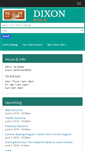 Mobile Screenshot of dixonlibrary.com